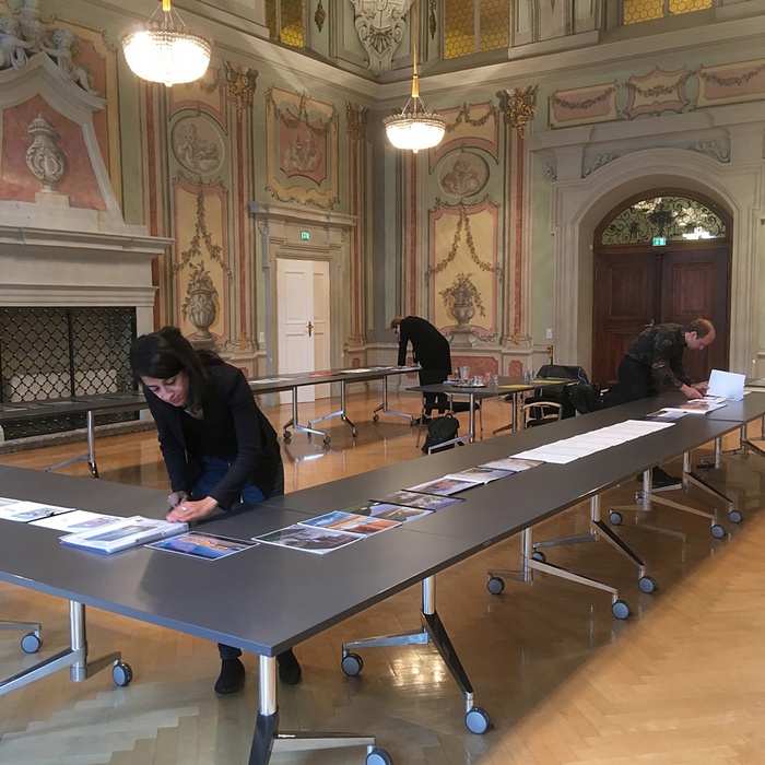 Die Jury 2018 bei der Arbeit