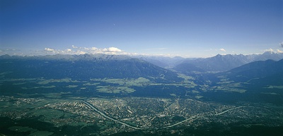 Innsbruck von oben – © Nikolaus Schletterer Innsbruck von oben