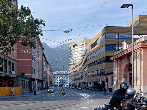 Hotel, Geschäfts- und Bürogebäude Headline, Innsbruck