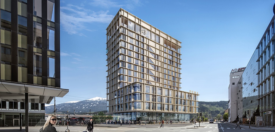 P3, Innsbruck – © Rendering Heinlein Zierl P3, Innsbruck