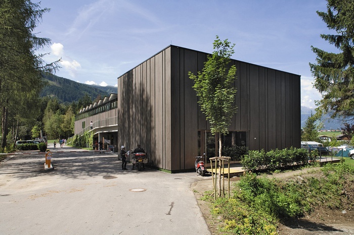 Hauptgebäude und Badehaus Natterer See, Innsbruck