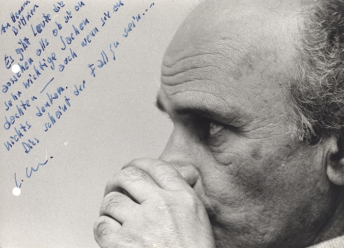 Porträt von Leopold Gerstel, 1980