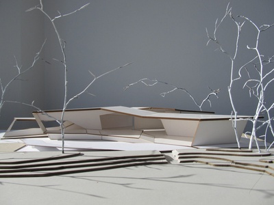 Modell - Siegerprojekt von Niklas Nalbach Modell - Siegerprojekt von Niklas Nalbach